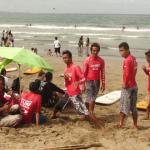 Bali - Ultima lezione di  surf in Kuta beach